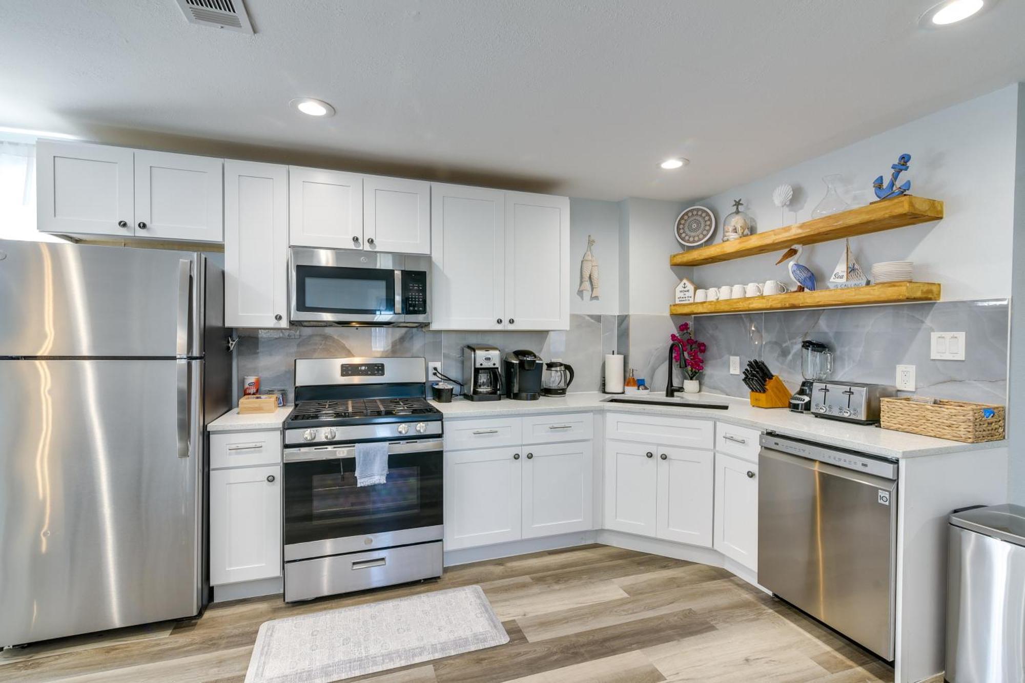 Seaside Retreat In Galveston Near Pleasure Pier! Villa Luaran gambar