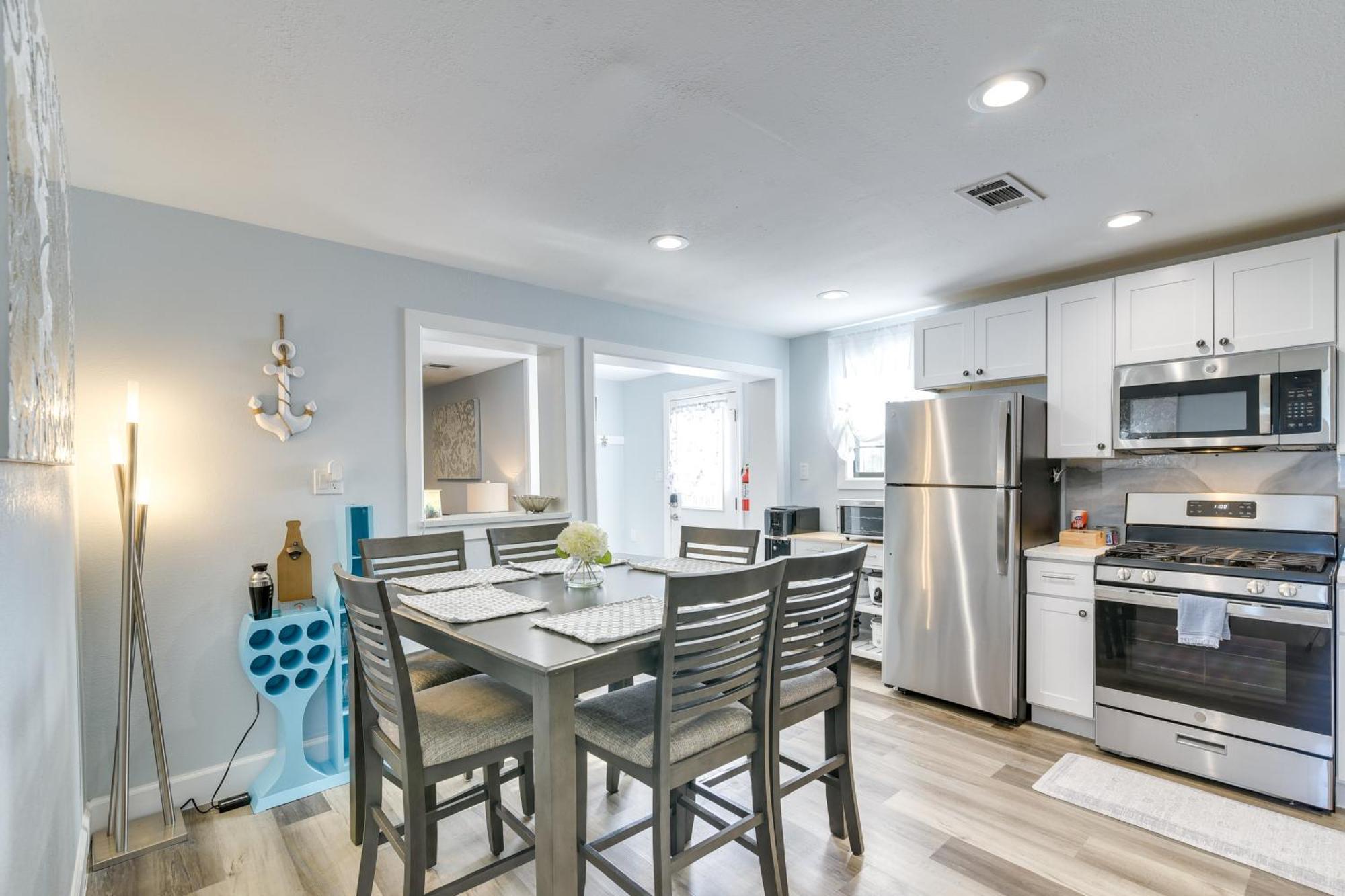 Seaside Retreat In Galveston Near Pleasure Pier! Villa Luaran gambar